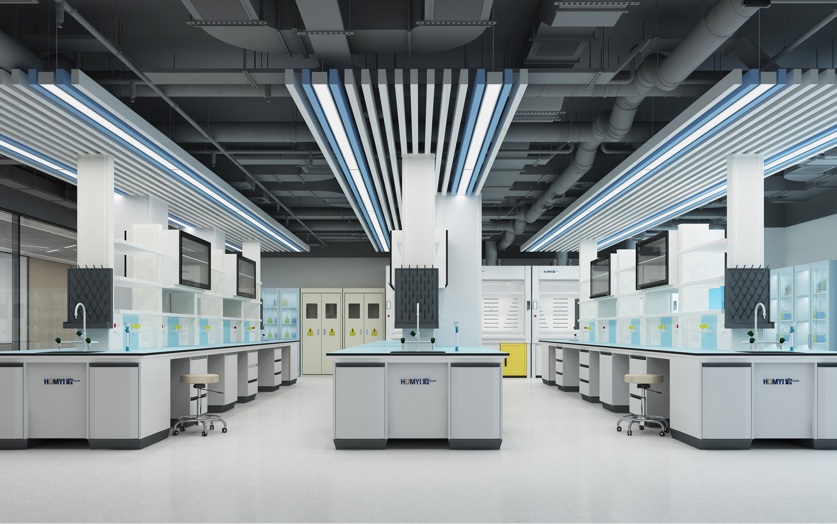 理化实验室设计装修丨如何规避常见缺陷？专业设计与核心要点解析